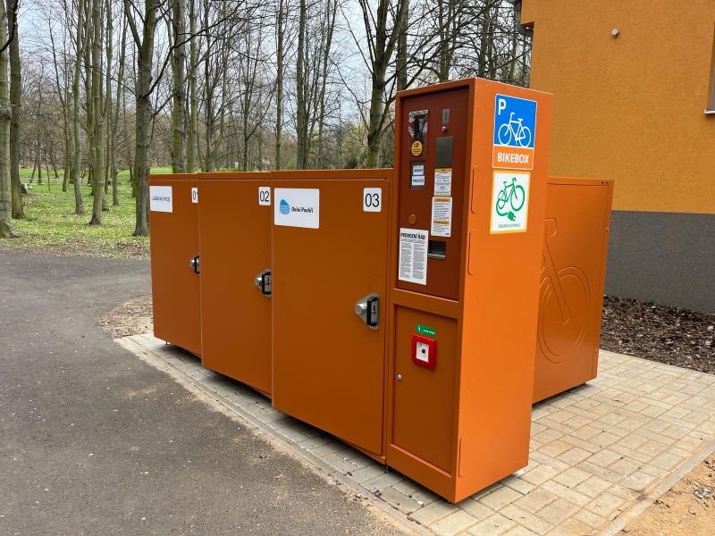 Bike Box - Kadan, Rooseweltovy sady
