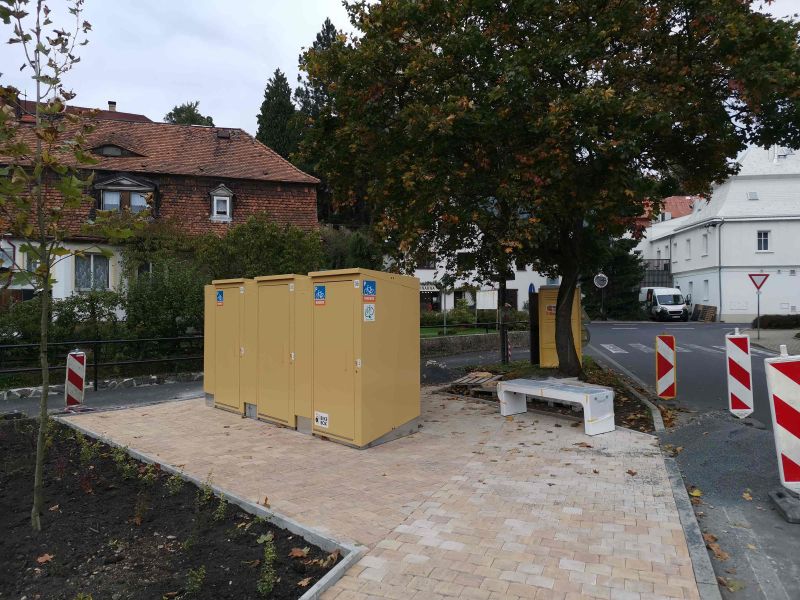 Bike Box - Krásná Lípa, Dittrich street
