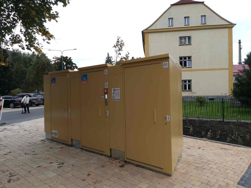 Bike Box - Krásná Lípa, Dittrich street