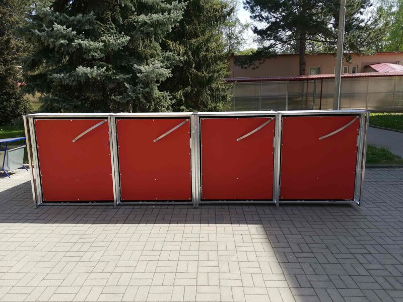 Bike Box - Most, 10th elementary school of Z.Stepanek 