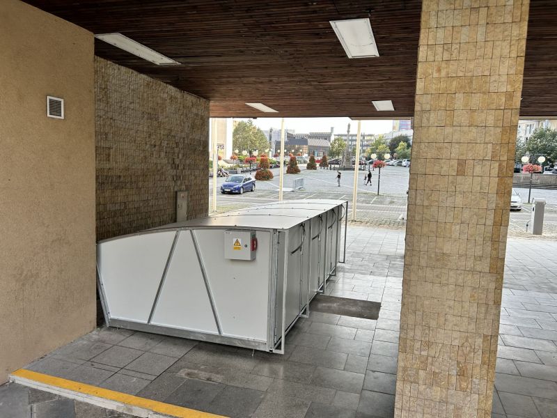 Bike Box - Most, street Radnicni