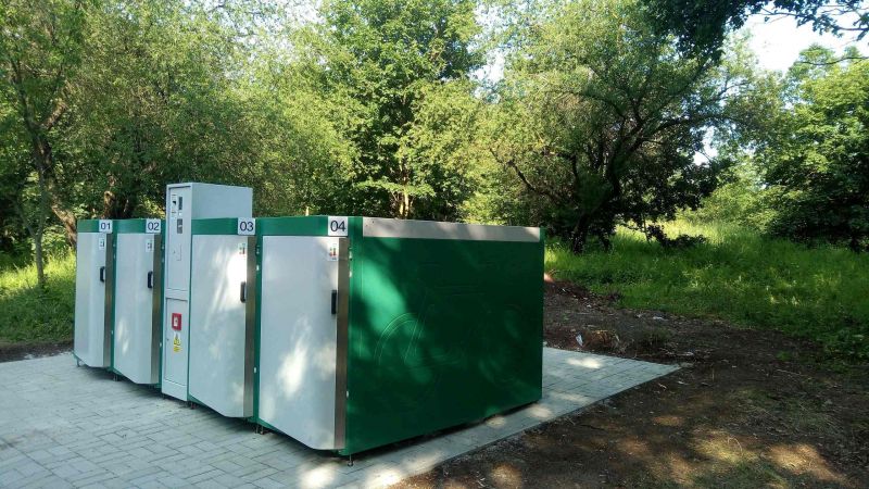 Bike Box - Most, peak Sibenik