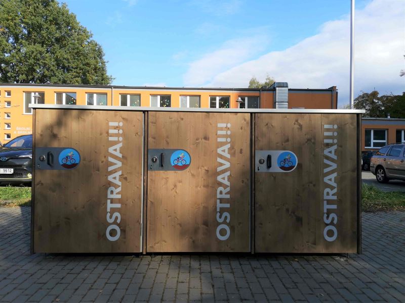 Bike Box - Ostrava, elementary schools
