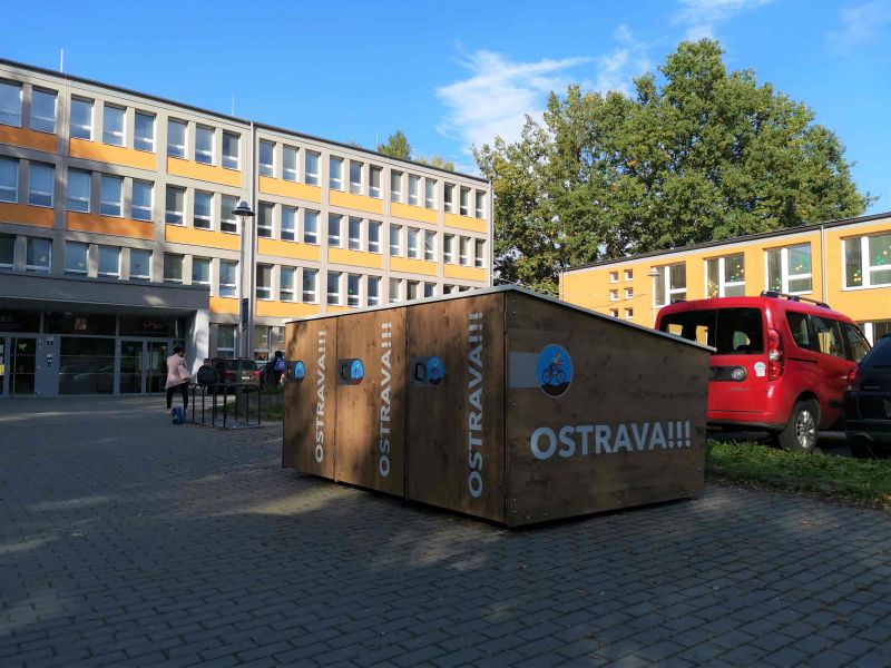 Bike Box - Ostrava, elementary schools