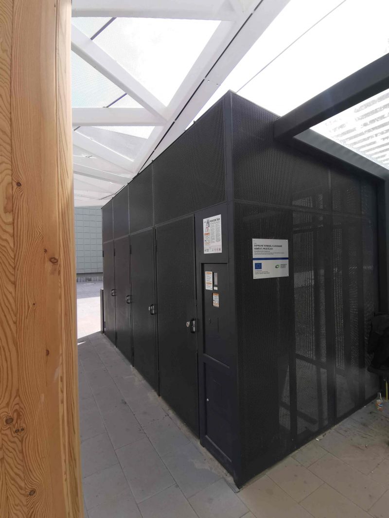 Bike Box - Prostejov, Florianske square
