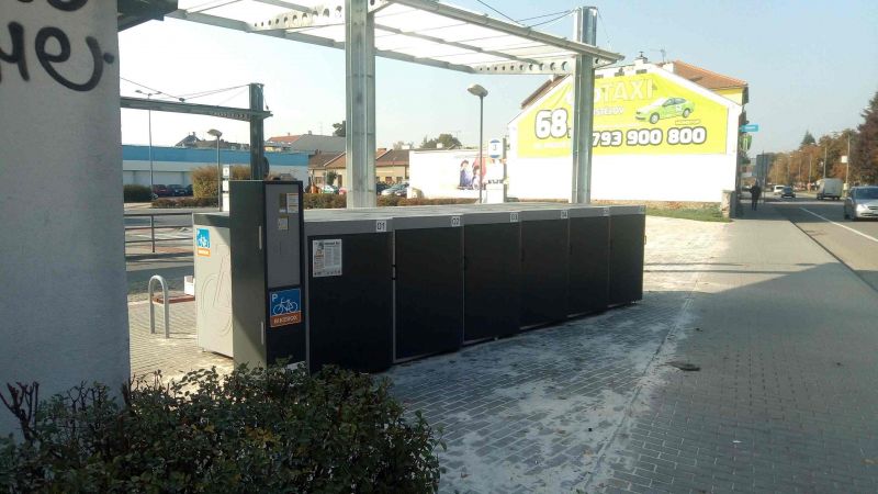 Bike Box - Prostejov, Janackova street