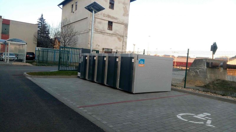 Bike Box - Veseli nad Moravou, transfer terminal