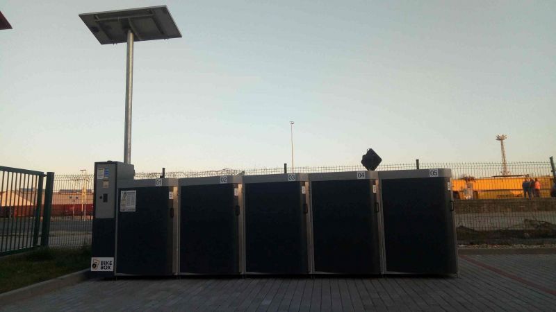 Bike Box - Veseli nad Moravou, transfer terminal